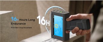 Tlačiaren BT-HH6210B Handheld Printer - 4