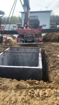 BETONOVÁ ŽUMPA 9m3, BETÓNOVÁ PIVNICA BETÓNOVÁ NÁDRŽ NA VODU - 4