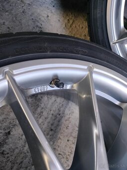 4ks alu disky orig. Ronal 5x112 R19 pneu 225/35 ZR 19 - 4