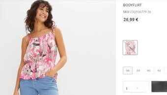 Farebny top Bodyflirt  Novy  Velkost 46  POVODNA CE - 4