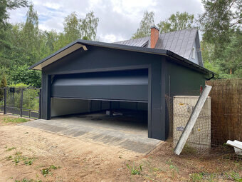Garáž zo sendvičových panelov 6x6 - 4
