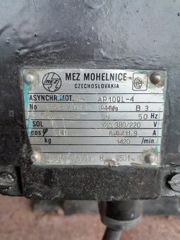 Motor na 380V 3kW - 4
