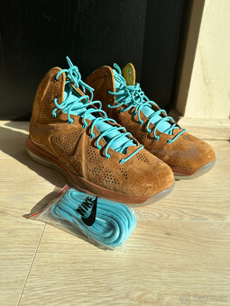 Nike Lebron 10 EXT Hazelnut Brown Suede (Velkost 41) - 4