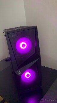 Predám gaming PC v skrini MSI MAG Forge 100R, i5-9400F, RTX - 4