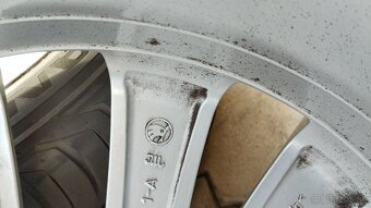 Sada alu diskov 5x112 pneu.BRIDGESTONE 215/60R16 - 4