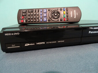 DVD rekordér Panasonic DMR-EH67 - 250 GB HDD - HDMI- DV IN - 4
