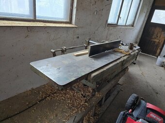 zrovnávačka - hoblovačka, celoliatinový model - 4