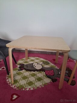 Detské kreslo stolička stôl v top stave - 4