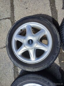 Kolesá 4x98 r15 letné pneu Nexen rok 2017 195/55 r15 cena 80 - 4