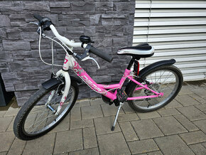 Používaný dievčenský bicykel DEMA +zadné aktívne osvetlenie - 4