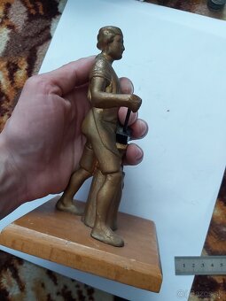 Kovová dekorácia - kováč - 4
