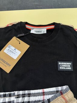 Burberry čierna krátka súprava - 4