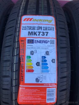 215/75 R16C 4ks Mileking Letne Dodavka - 4