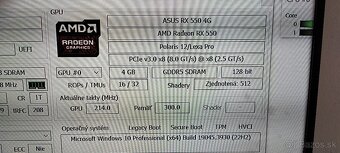 AMD Radeon RX 550 4GB - 4