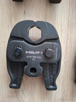 Lisovacie čeľuste na potrubia HILTI NPR PM TH, NPR PM V - 4