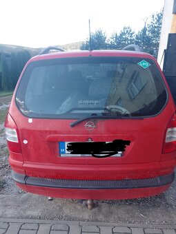 Opel Zafira  1,6 benzín +LPG r2005 - 4