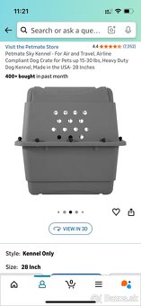 Prepravka pre psa Petmate Sky Kennel - 4