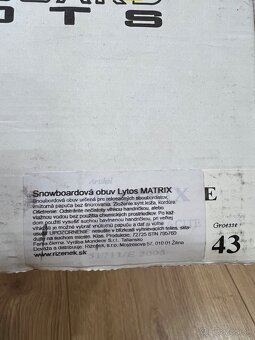 Topánky Snowboard EU43 - 4