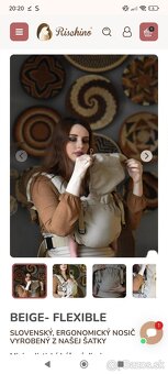 Rastúci ergonomický nosič Flexible - 4