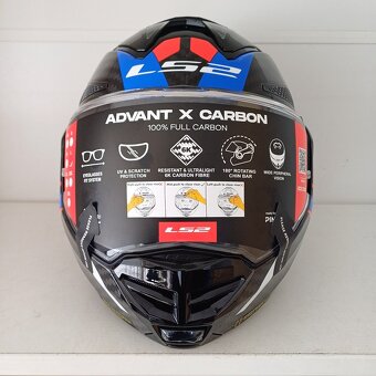 Silniční překlápěcí přilba LS2 ADVANT X Carbon - 4