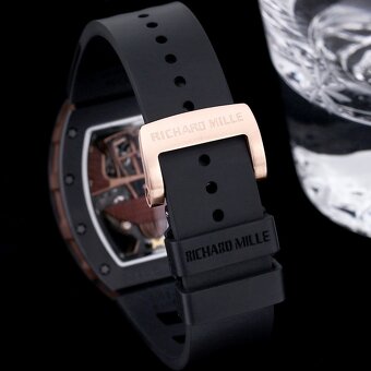 Pánske hodinky RM047 Tourbillon s automatickým mechanizmom - 4