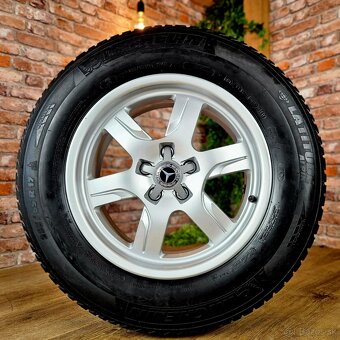 Alu R17 5x112 R17 orig. AUDI+Mercedes GLC+zimné 235/65R17 - 4