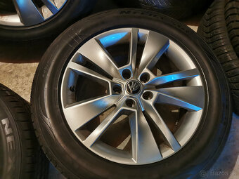 Škoda Kodiaq - orig. 18" alu s letnými pneu DOT 24 a 22 - 4