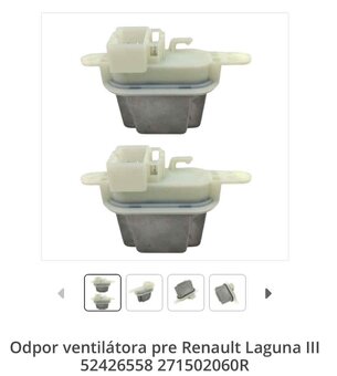 Predam odpor na Renault Laguna 3 - 4