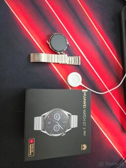 Huawei Watch GT3 46mm Elite Strieborna - 4