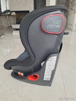BRITAX RÖMER King II LS Black Blue Marble - 4
