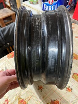 Predám plechové disky r15, 4x100 po renovácií 4ks - 4