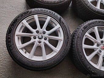 Elektróny zimné R17 5x112 Škoda Volkswagen Seat - 4