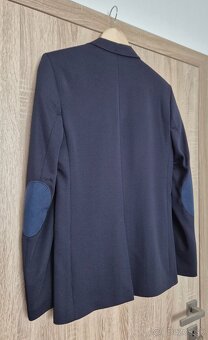 Tmavo modré pánske sako - 4