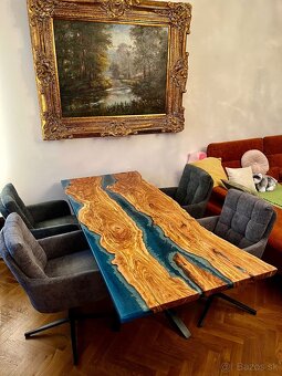 Jedalenský olivový stôl - 4