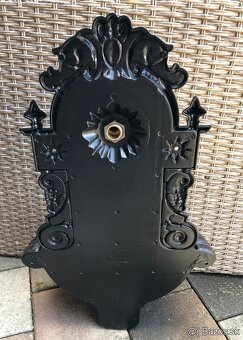 zahradne kovove umyvadlo čierne 61cm -35% - 4