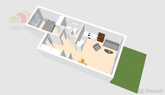 NA PREDAJ – 2-izbový byt 49 m2 v novostavbe RiverResort, Ban - 4