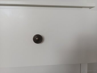 Komoda biela so zásuvkami Nordby Jysk - 4