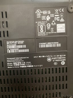 Predám tlačiareň honeywell pc42d - 4