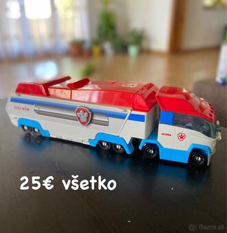 Paw patrol kamión s vystrelovacou plošinou. - 4