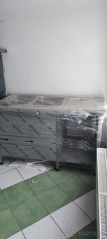 Umývací stôl krytovaný 150x80 cm, dvojdrez - 4