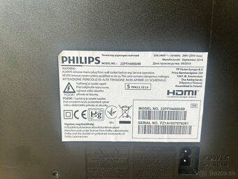 Televízor Philips 22PFH4000/88 - 4