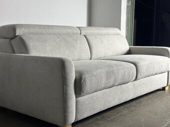 Moderná sedačka – nová,nemecká kvalita,výklopné záhlavníky - 4