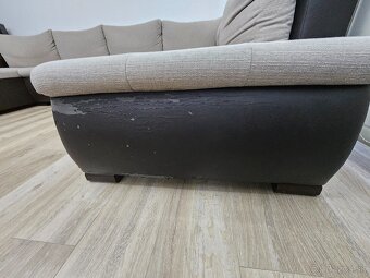 sedacia súprava rozkladacia v tváre U s úložným priestorom - 4