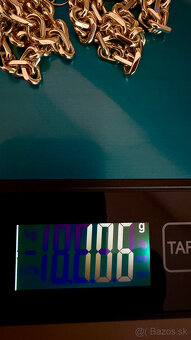 Zlata retiazka anker pilka 14k 585/1000 106,15g - 4