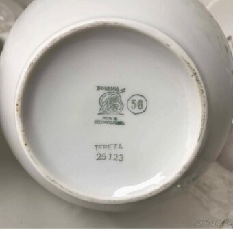 Retro čajník a mliečnik značka Czechoslovakia - 4