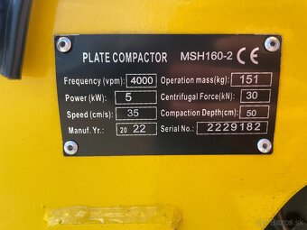 Vibračná doska 160kg - 4