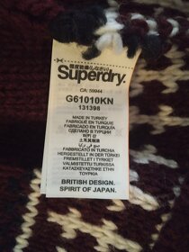 Teply kvalitny originalny sveter Superdry - 4