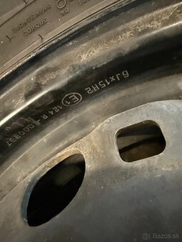 PLECHOVE DISKY 5X100 R15 ZIMA - 4