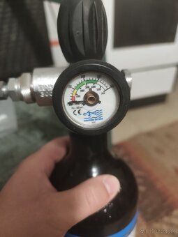 Oceľová fľaša 3L PCP, Airsoft, potápanie - 4