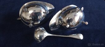 Investičné striebro–omáčkové loďky-Británia-rok 1919- 185g - 4